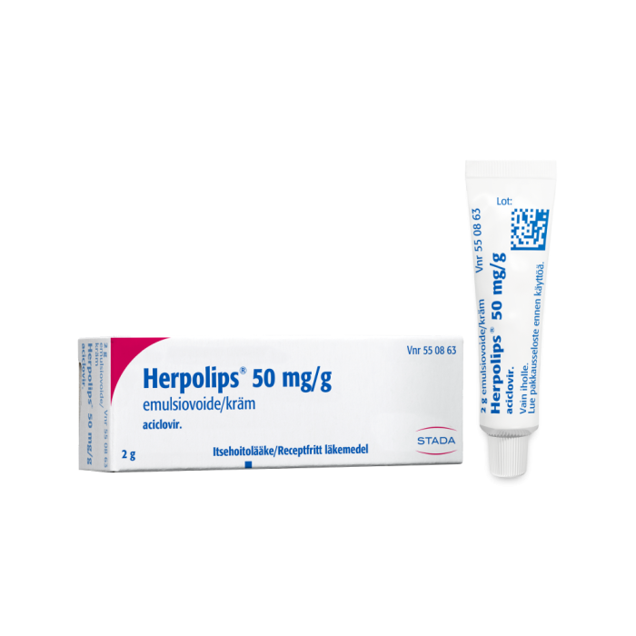 HERPOLIPS 50 mg/g emuls voide 2 g bild 7