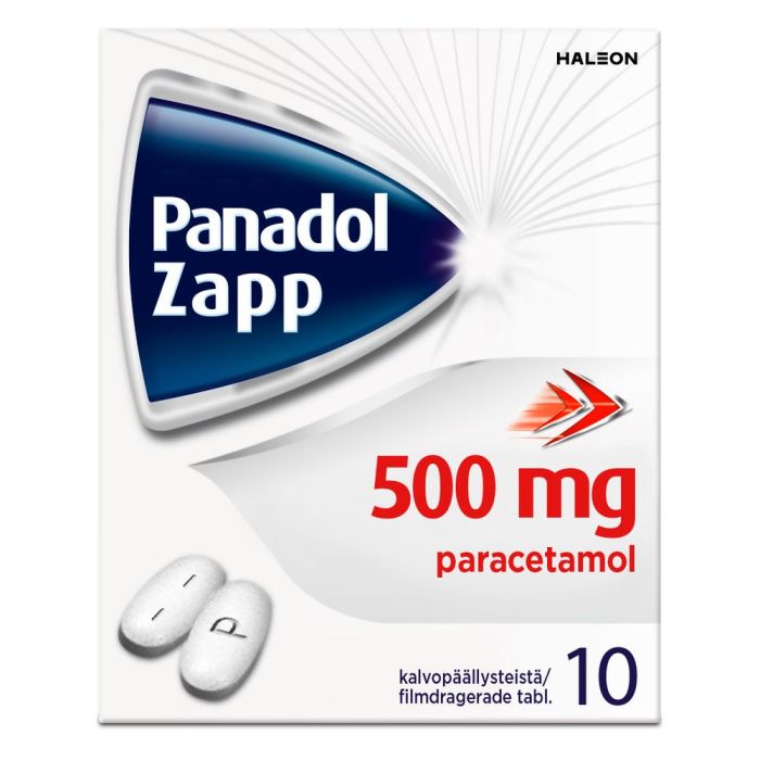 PANADOL ZAPP 500 mg tabl, kalvopääll 10 fol bild 8