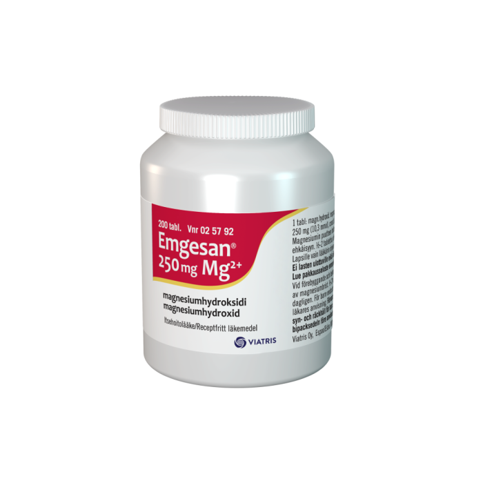 EMGESAN 250 mg tabl 200 kpl bild 2