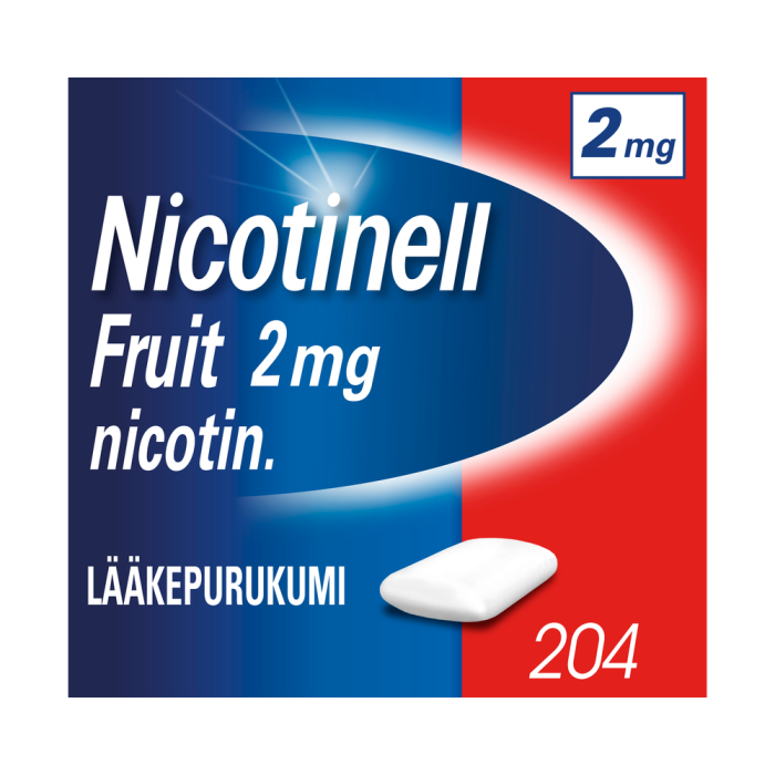 NICOTINELL FRUIT lääkepurukumi 2 mg 204 fol bild 2