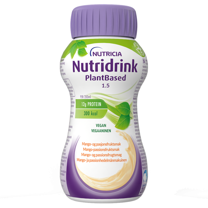 Nutridrink PlantBased Mango-passion 4x200 ml bild 2