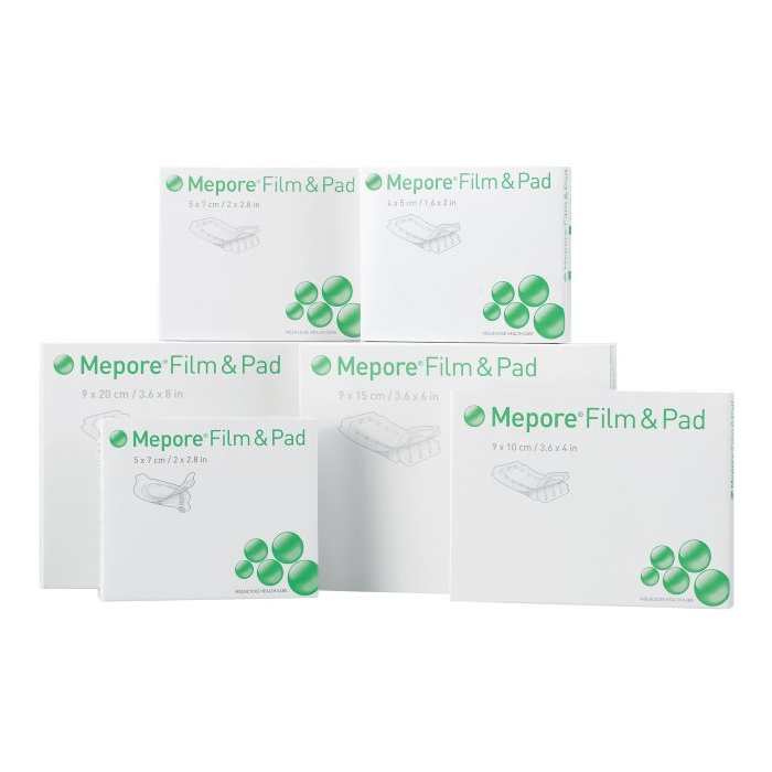 Mepore film & pad 5x7cm square  275310 5 kpl bild 2