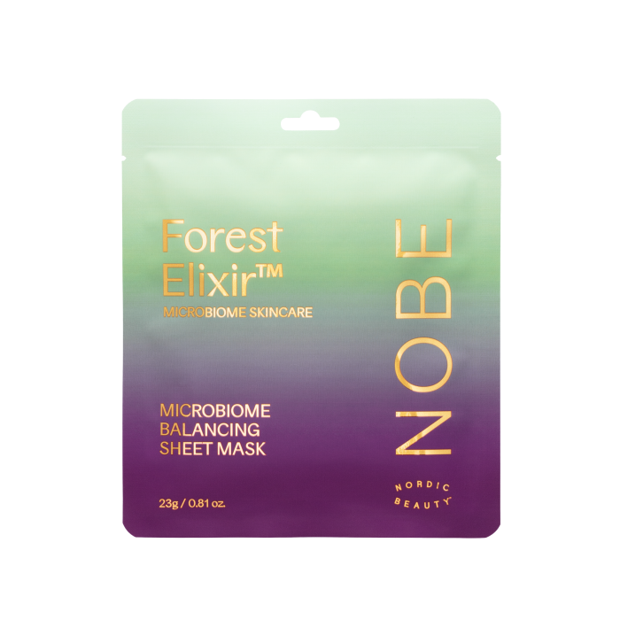Nobe Forest Elixir Microbiome Balancing Sheet Mask 23g 1 kpl bild 1