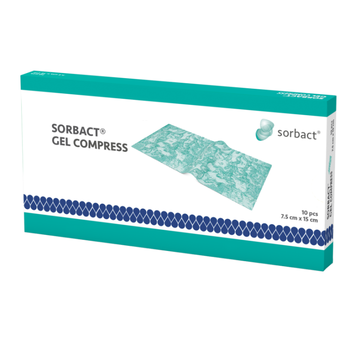 Sorbact Gel Dressing 7,5cm x 15cm CE 98137 10 KPL bild 2