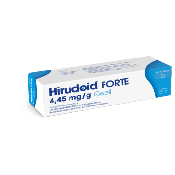 HIRUDOID FORTE 4,45 mg/g geeli 100 g
