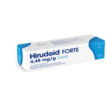 HIRUDOID FORTE 4,45 mg/g geeli 30 g