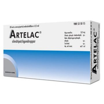 ARTELAC 3,2 mg/ml silmätipat, liuos, kerta-annospakkaus 20x0,5 ml