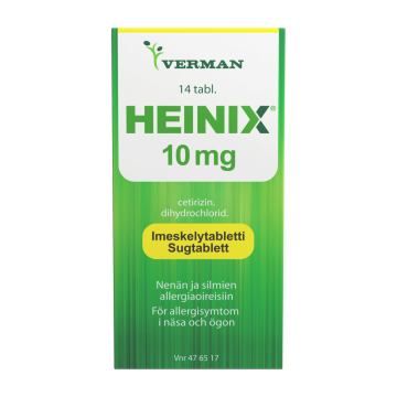 HEINIX 10 mg imeskelytabl 14 fol