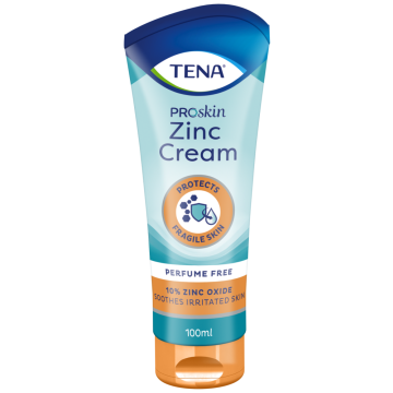 TENA ZINC CREAM SINKKIVOIDE HAJUSTEETON, TUUBI 100 ML