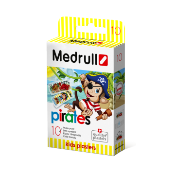 Medrull Pirates lasten laastari  10 kpl