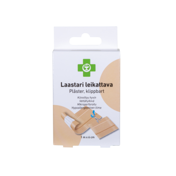 APTEEKKI LAASTARI LEIKATTAVA, MUOVI 6CM X 1M X1 KPL/RASIA