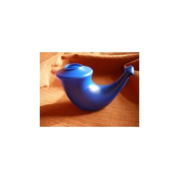 Nenänhuuhtelukannu Sarvikuono sininen 1 kpl