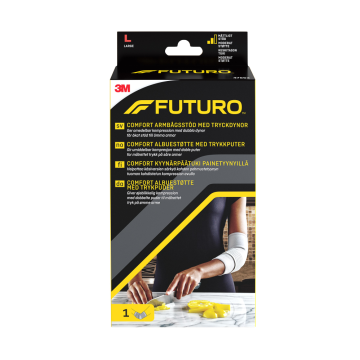 FUTURO Comfort kyynärpäätuki L kompressiotyynyllä 47863NOR 1 kpl