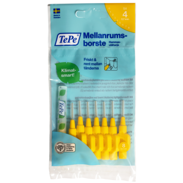 TePe hammasväliharja Original 0,7 mm keltainen 8 kpl