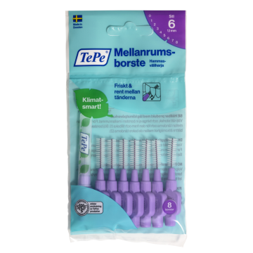 TePe hammasväliharja Original 1,1 mm violetti 8 kpl