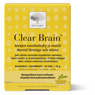 CLEAR BRAIN 60 TABL