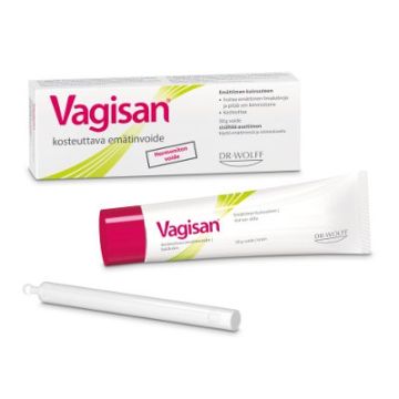 VAGISAN KOSTEUTTAVA EMÄTINVOIDE + ASETIN 50 G