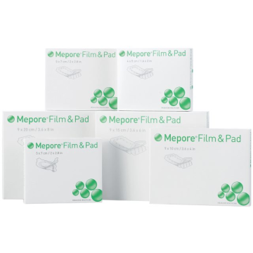 Mepore film & pad 5x7cm square  275310 5 kpl