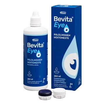 BEVITA EYE KOSTEUTTAVA PIILOLINSSIEN  HOITONESTE 360 ml