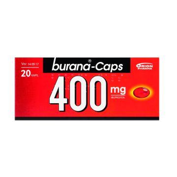 BURANA-CAPS 400 mg kaps, pehmeä 20 fol