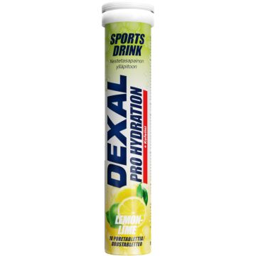 Dexal Pro Hydration Lemon-Lim+Caf poretabl  X18 kpl
