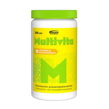 MULTIVITA MONIVITAMIINI 200 TABL