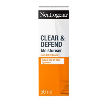 NEUTROGENA CLEAR&DEFEND MOISTURISER 50 ML
