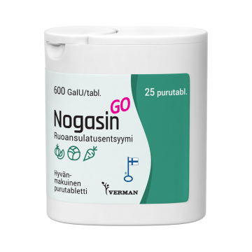 NOGASIN GO 25 TABL