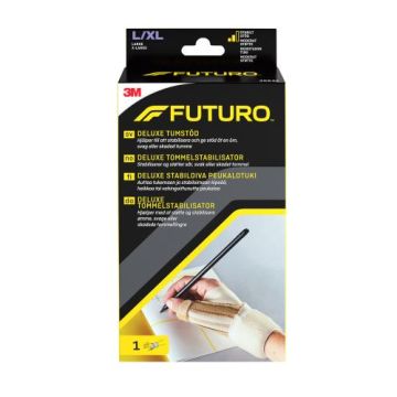 FUTURO Deluxe Peukalotuki, musta L/XL 1 kpl