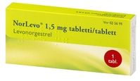 NORLEVO 1,5 mg tabl 1 fol