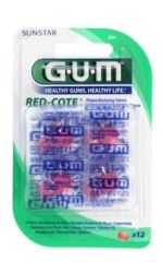 GUM 824MA RED COTE VÄRITABLETTI 12 KPL 