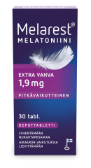 Melarest 1,9 mg Pitkävaikutteinen 30 tabl