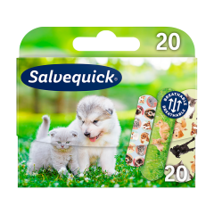 SALVEQUICK ANIMAL PLANET LASTENLAASTARI 20 KPL