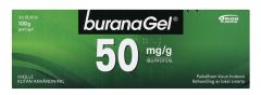 BURANAGEL 50 mg/g geeli 100 g