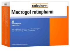 MACROGOL RATIOPHARM  ANNOSPUSSI 13,8G 20 KPL 