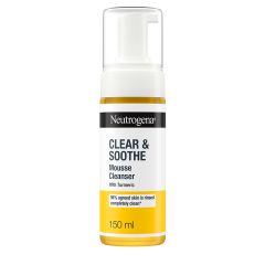 NEUTROGENA CLEAR&SOOTHE MOUSSE CLEANCER 150 ML