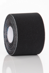 Gymstick Kinesiology Tape black 5cm x 5m 1 kpl