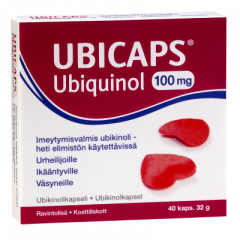 Ubicaps Ubiquinol 100 mg 40 kaps