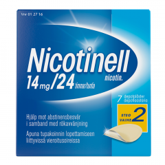 NICOTINELL 14 mg/24 h depotlaast 7 kpl