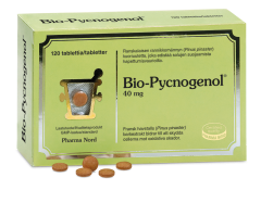 BIO-PYCNOGENOL 40 MG EXTRAPAKKAUS 90 + 30 TABL 120 TABL